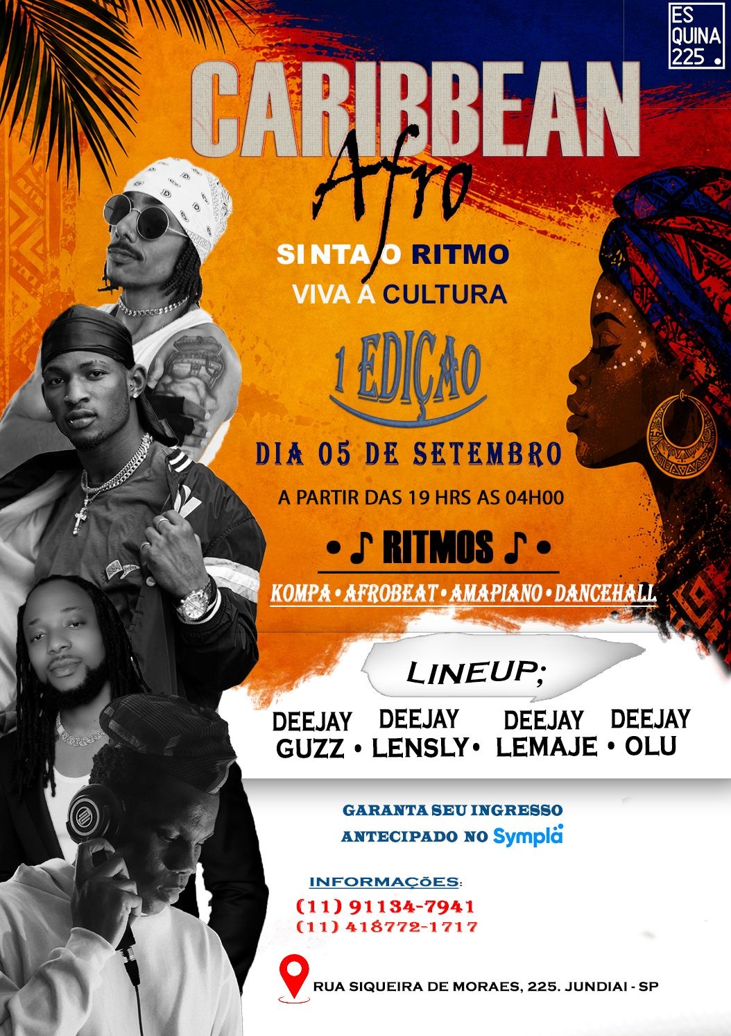 CARIBBEAN AFRO PARTY - Jundiaí, SP
