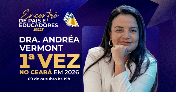 Imagem do evento Encontro de Pais e Educadores 2026 com Dra. Andréa Vermont