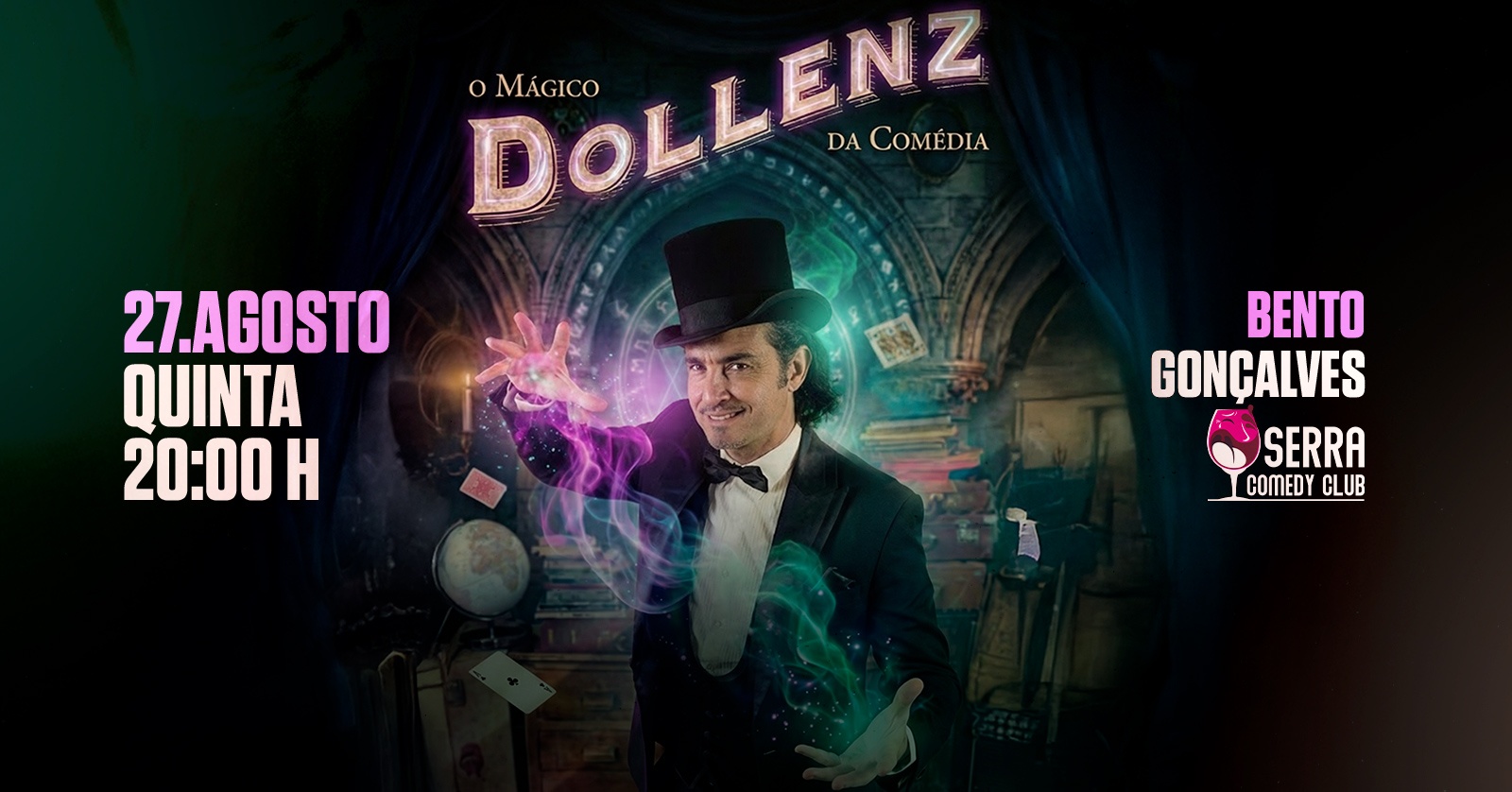 O MÁGICO DA COMÉDIA - MAURÍCIO DOLLENZ