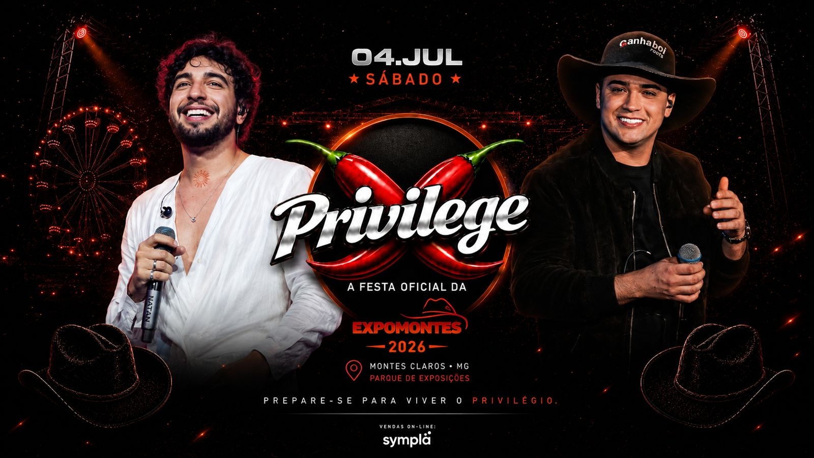 PRIVILEGE - A FESTA ODICIAL DA EXPOMONTES 2026 - Montes Claros, MG