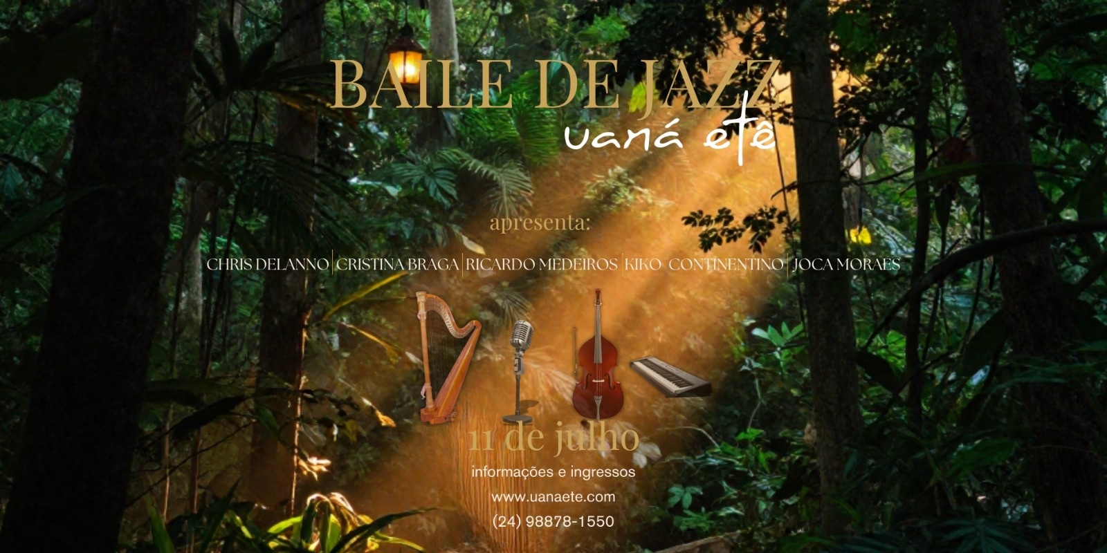 Baile de Jazz 10ª edição - Engenheiro Paulo de Frontin, RJ