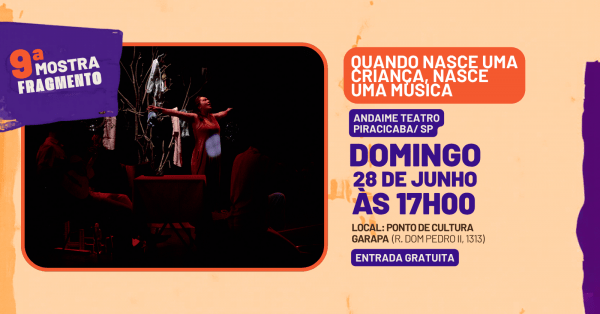 Imagem do evento 28/06 - Quando nasce uma criança, nasce uma música