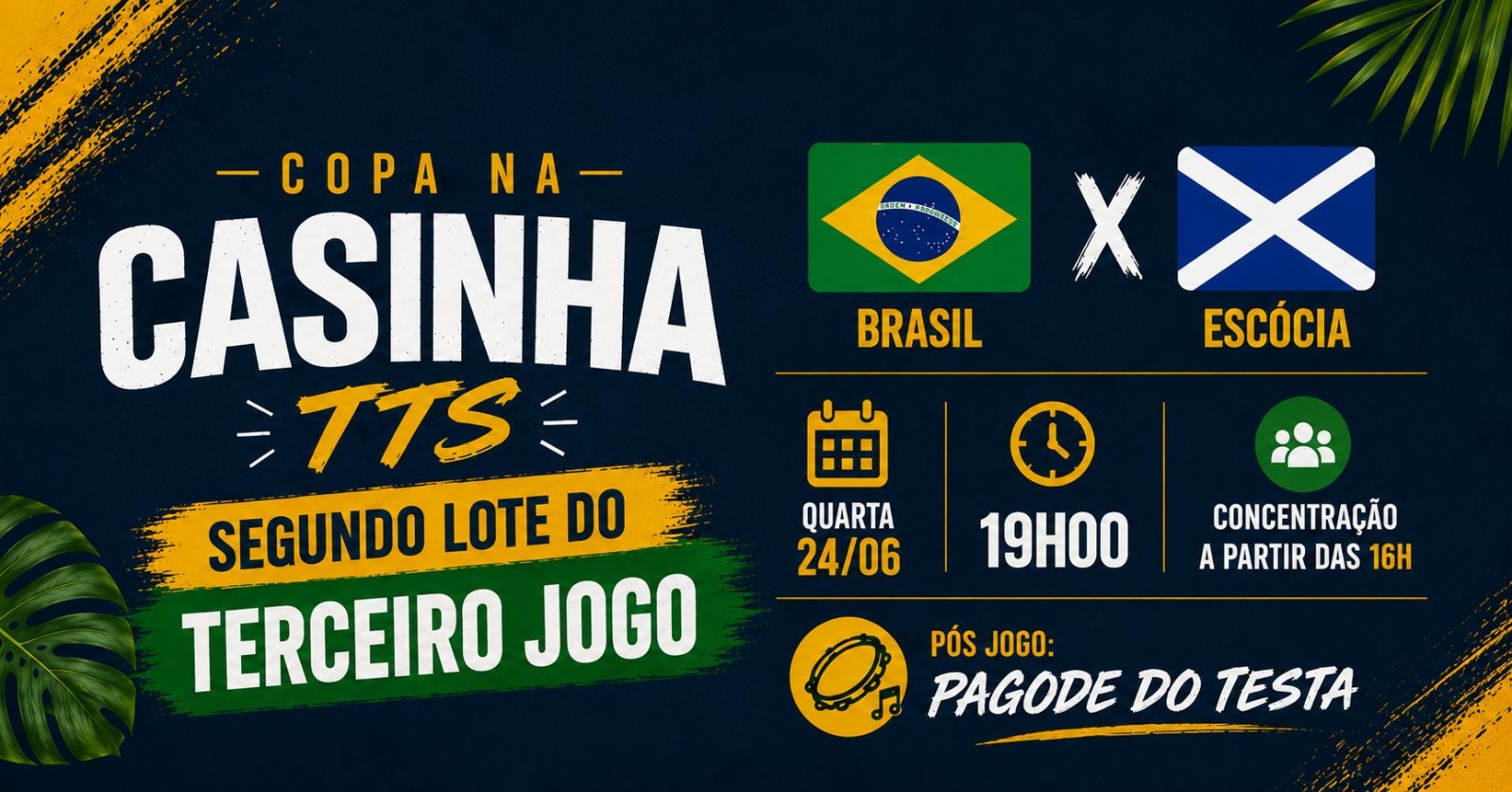 Copa na Casinha TTS! Terceiro Jogo! Pagode do Testa! - Santo André, SP