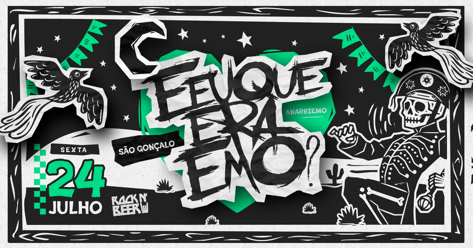 E eu que era Emo? | Anarriemo no Rock N Beer! - São Gonçalo, RJ