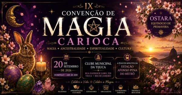 Imagem do evento IX Convenção de Magia Carioca | Ostara  O Equinócio da Primavera