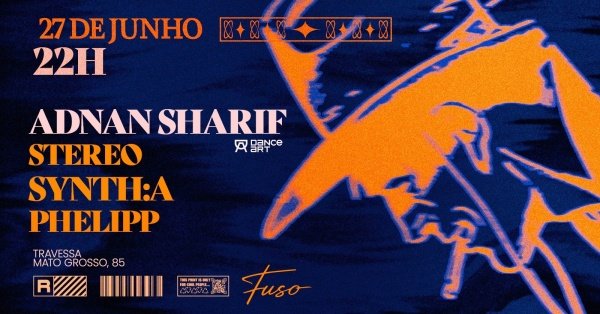 Fuso - 27.06 - Adnan Sharif em Joinville - Sympla