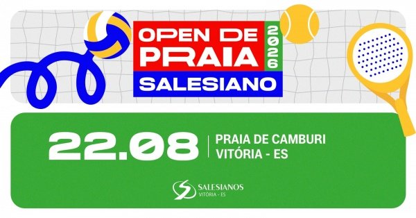 Imagem do evento OPEN DE PRAIA SALESIANO 2026