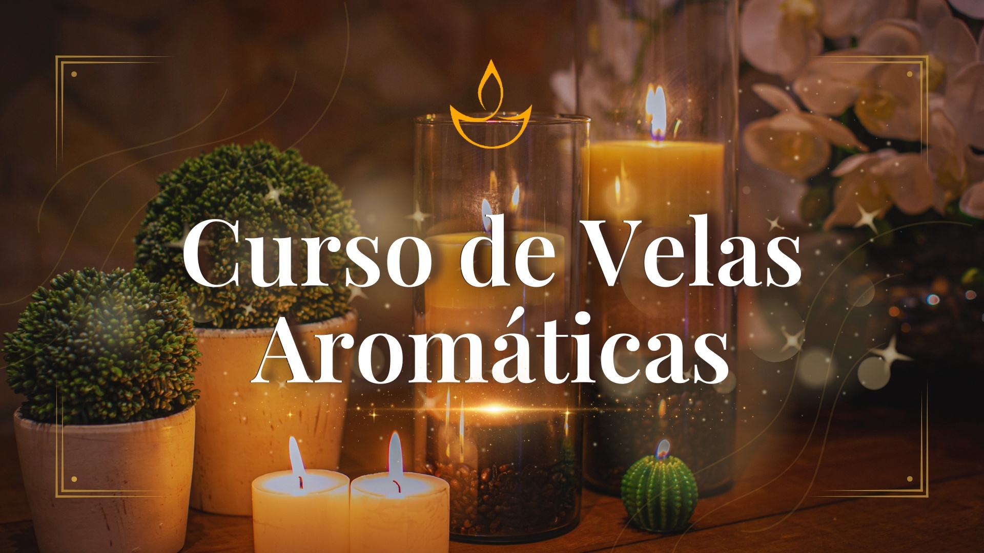 Curso Presencial em BAGÉ - Velas Aromáticas e Decorativas