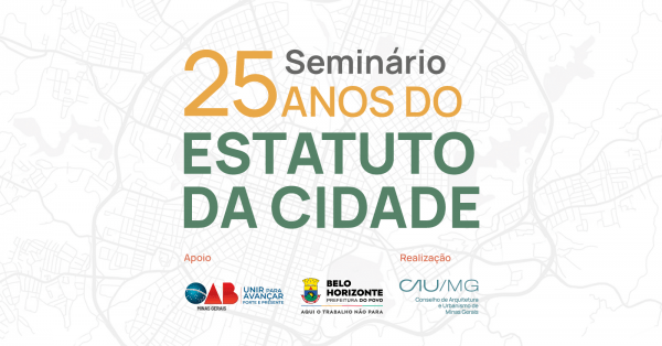 Imagem do evento Seminário 25 anos do Estatuto da Cidade