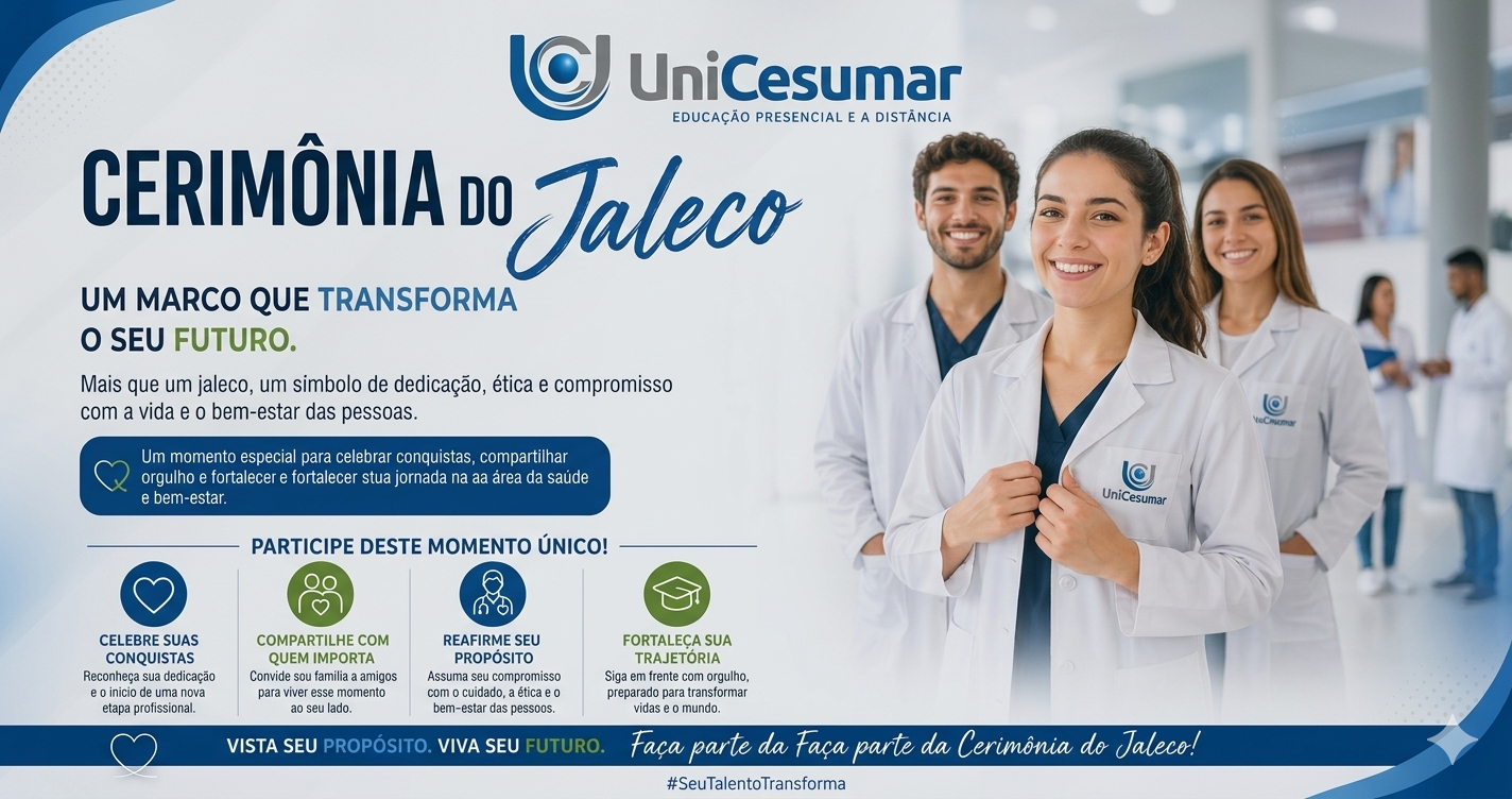 Cerimônia do Jaleco - Unicesumar - Angra dos Reis