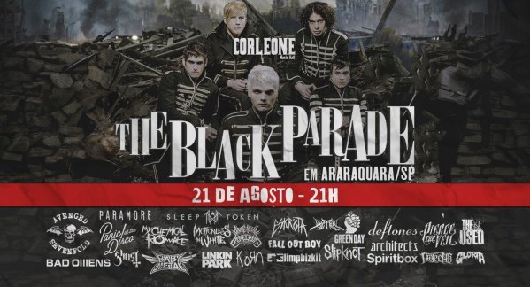 Imagem do evento The Black Parade | Araraquara/SP