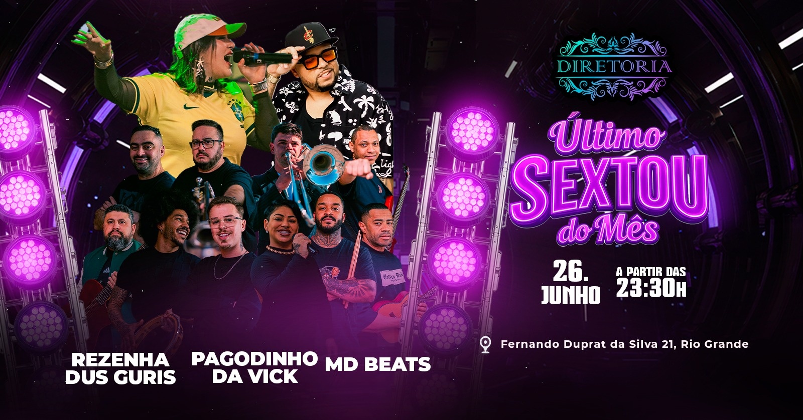 Último sextou do mês - Rio Grande, RS