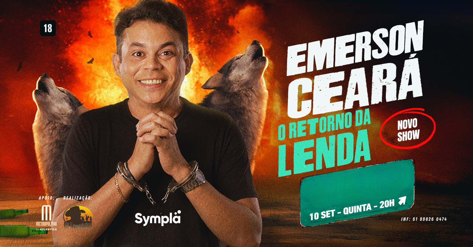 Emerson Ceará em FORMOSA/GO | O Retorno da Lenda