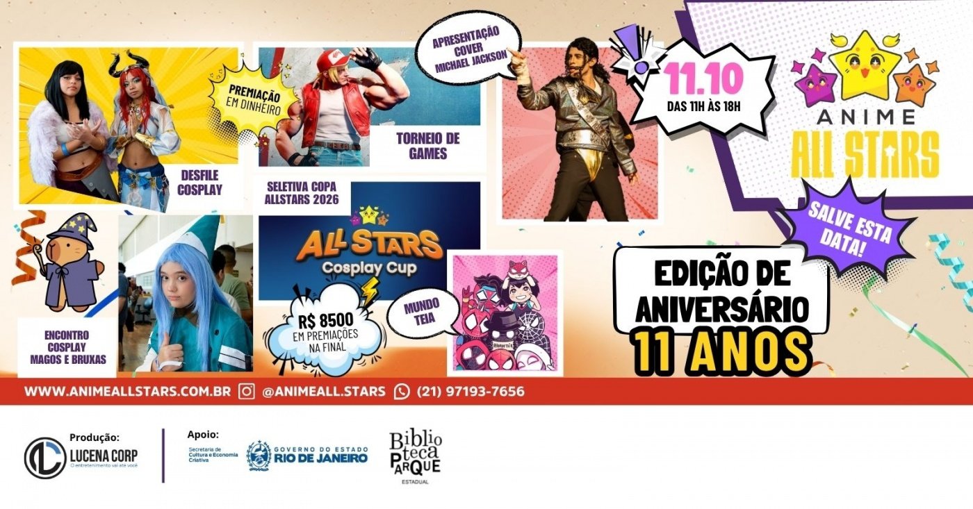Anime All Stars 9° Edição ESPECIAL ANIVERSÁRIO