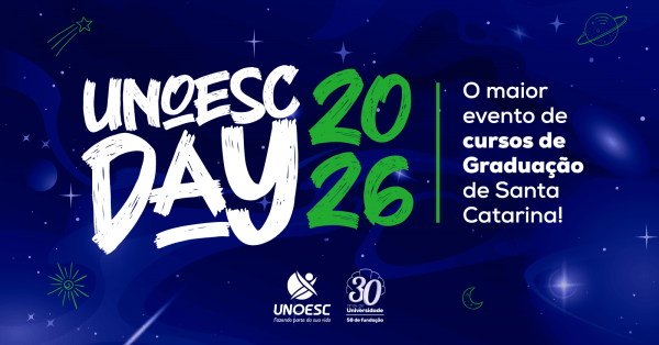 Imagem do evento Unoesc Day 2026 | Xanxerê