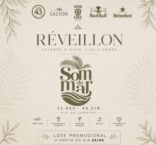 Imagem do evento Reveillon Som do Mar