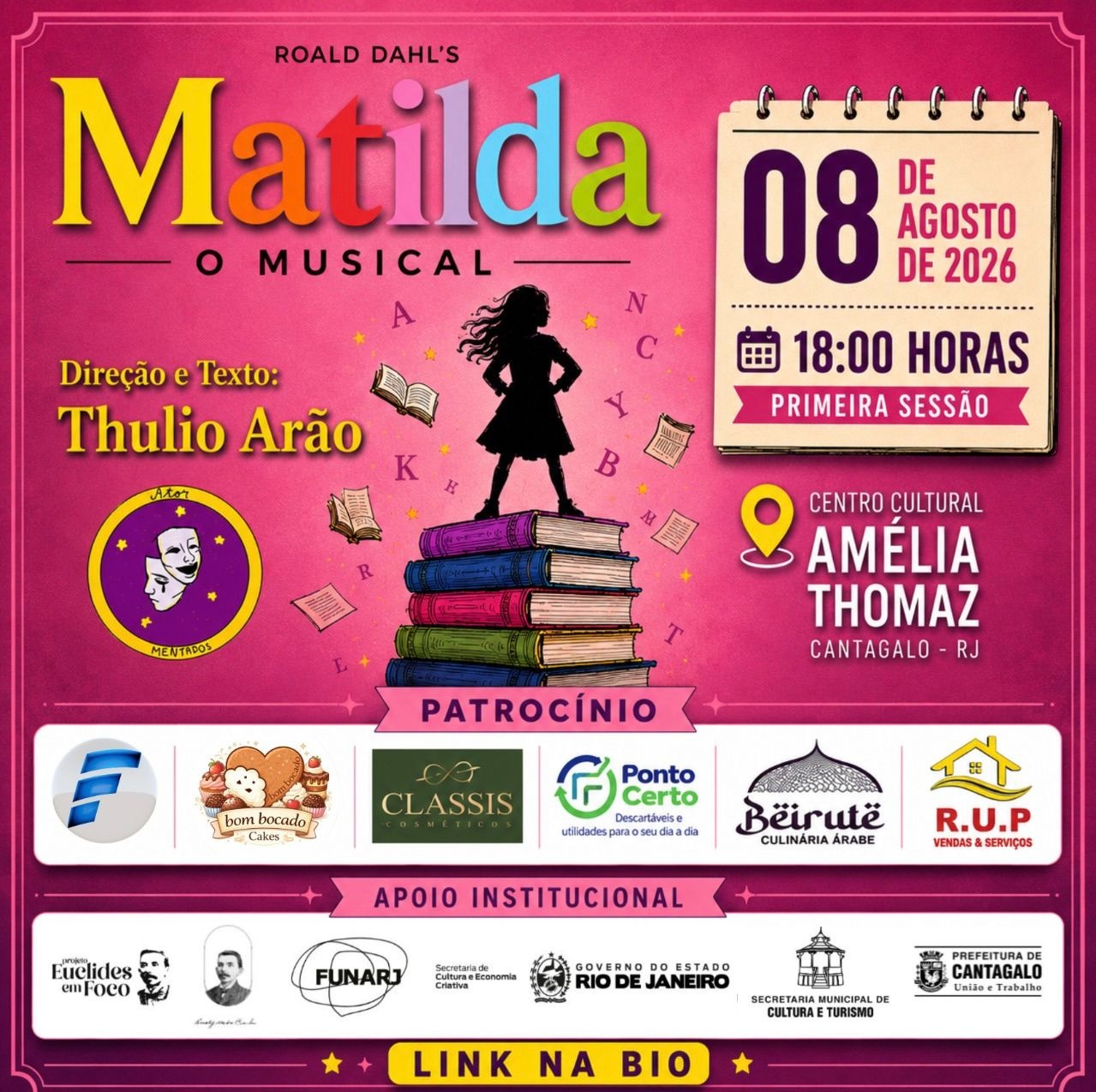 Matilda Musical - Primeira Sessão