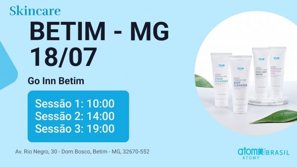 Imagem do evento Skincare com produtos Coreanos - Betim / MG