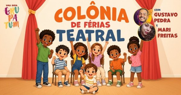 Imagem do evento Colônia de Férias Teatral 2026