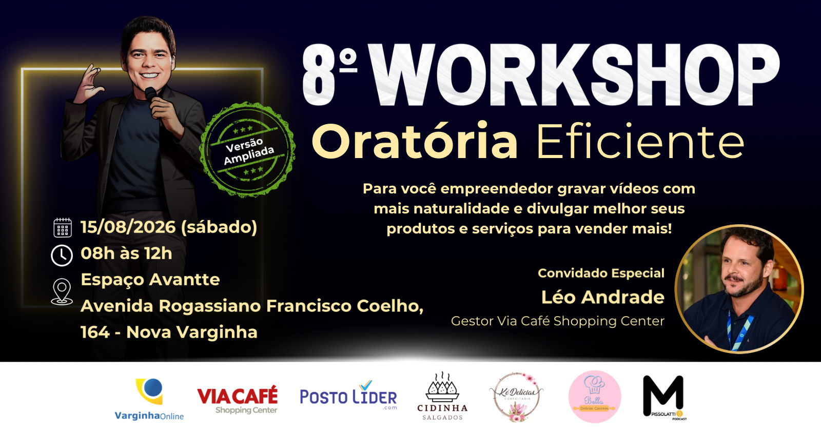 8º Workshop Oratória Eficiente - Versão Ampliada