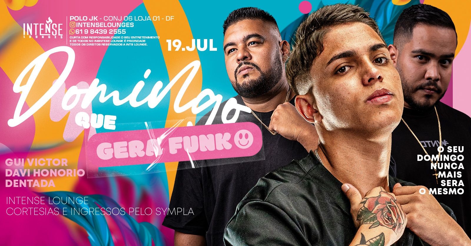 DOMNINGO QUE GERA FUNK em Brasília - Sympla