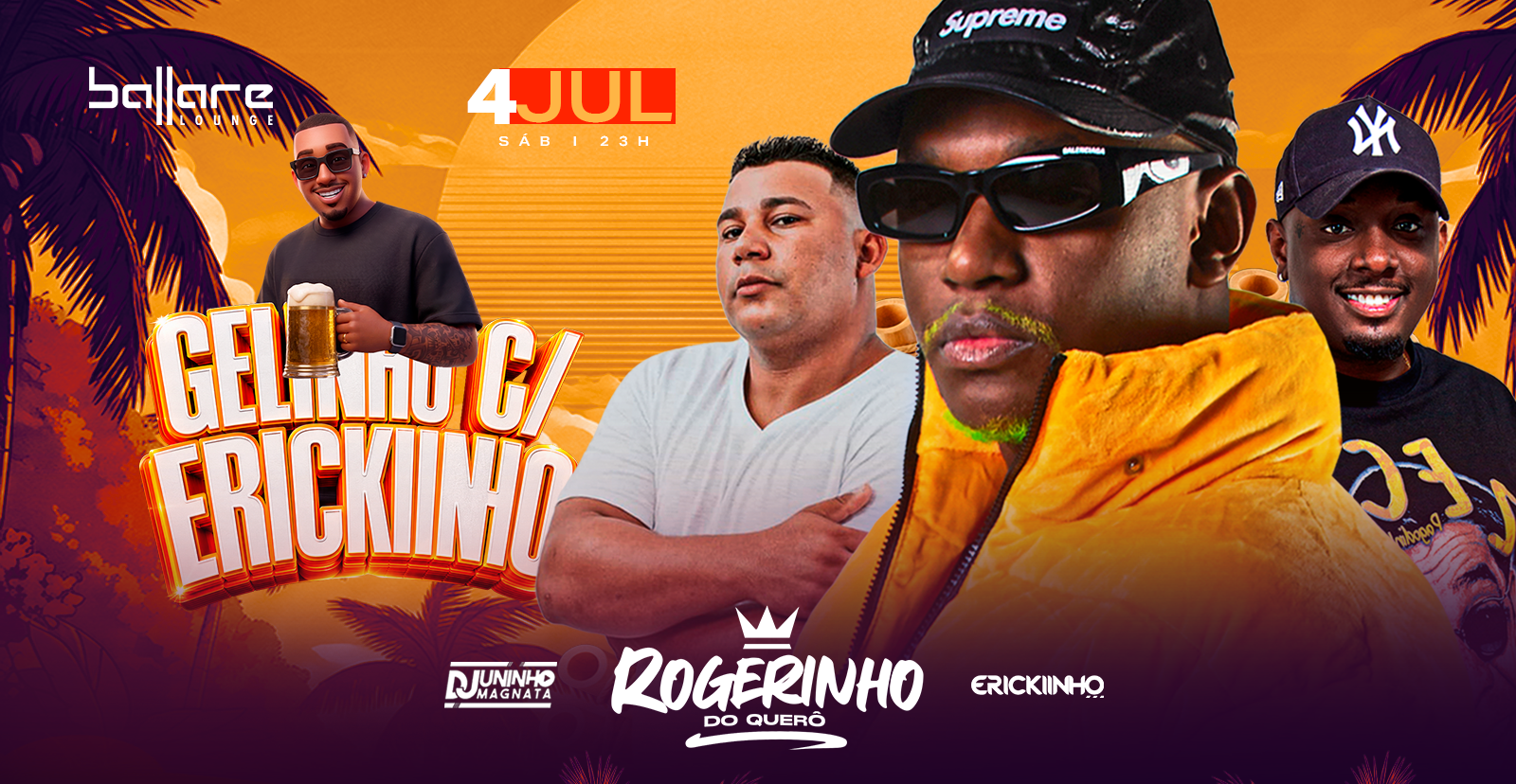 GELINHO COM ERICKIINHO O BAILE! - Angra dos Reis, RJ