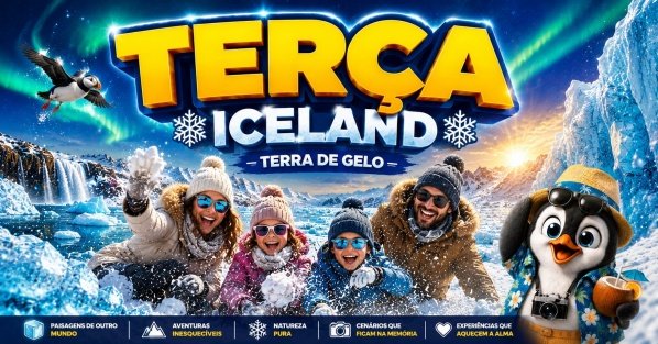 Iceland Fortaleza - A Terra do Gelo - Produtor - Eventos e