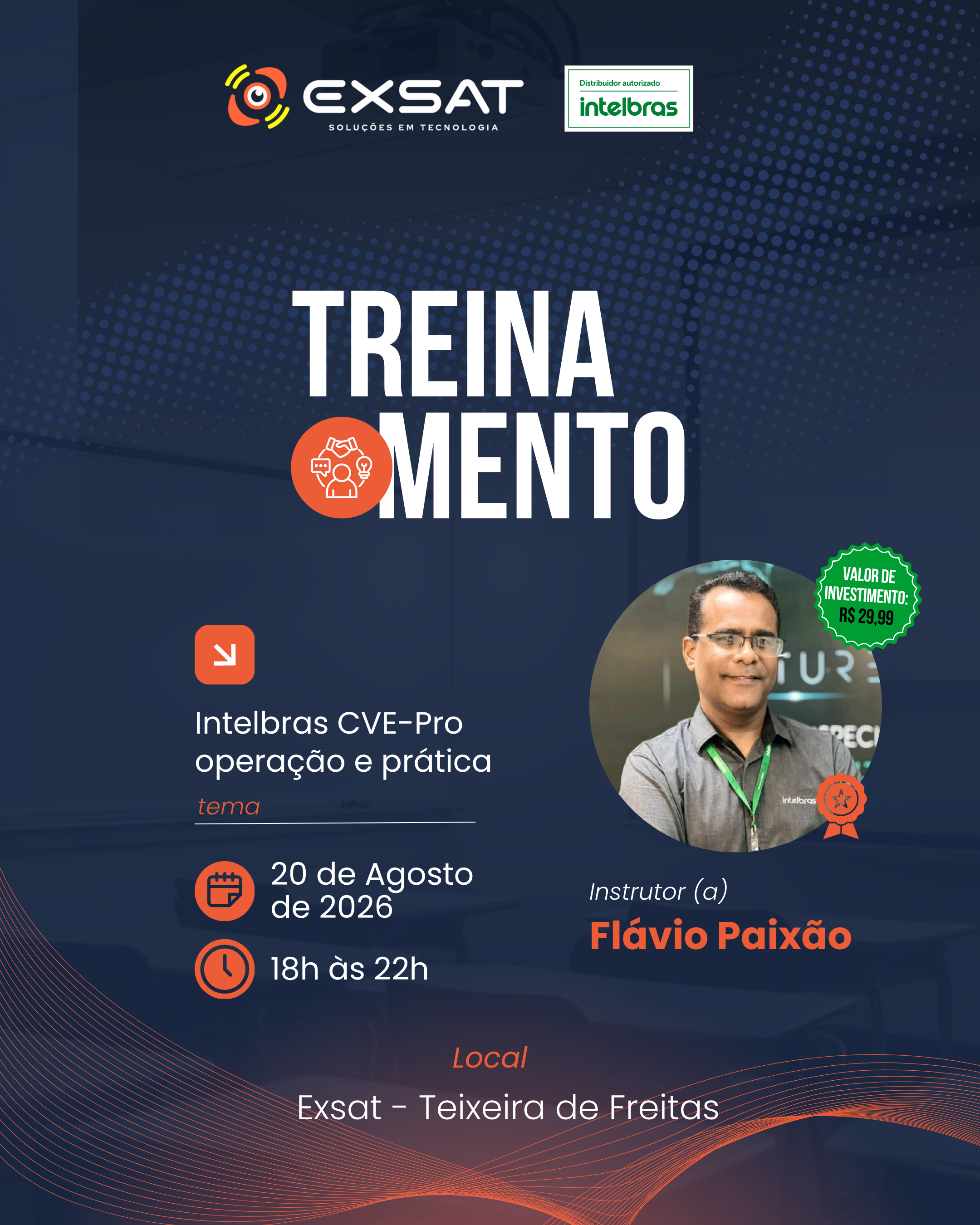 INTELBRAS CVE-PRO OPERAÇÃO E PRÁTICA