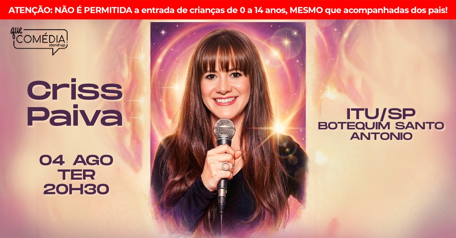 Criss Paiva em Itu - Stand Up Comedy
