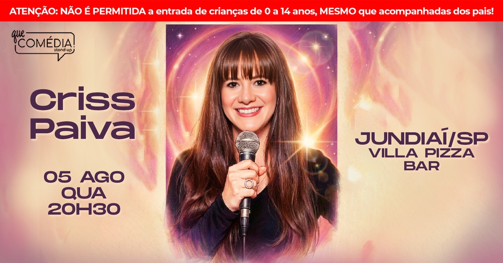 Criss Paiva em Jundiaí - Stand Up Comedy