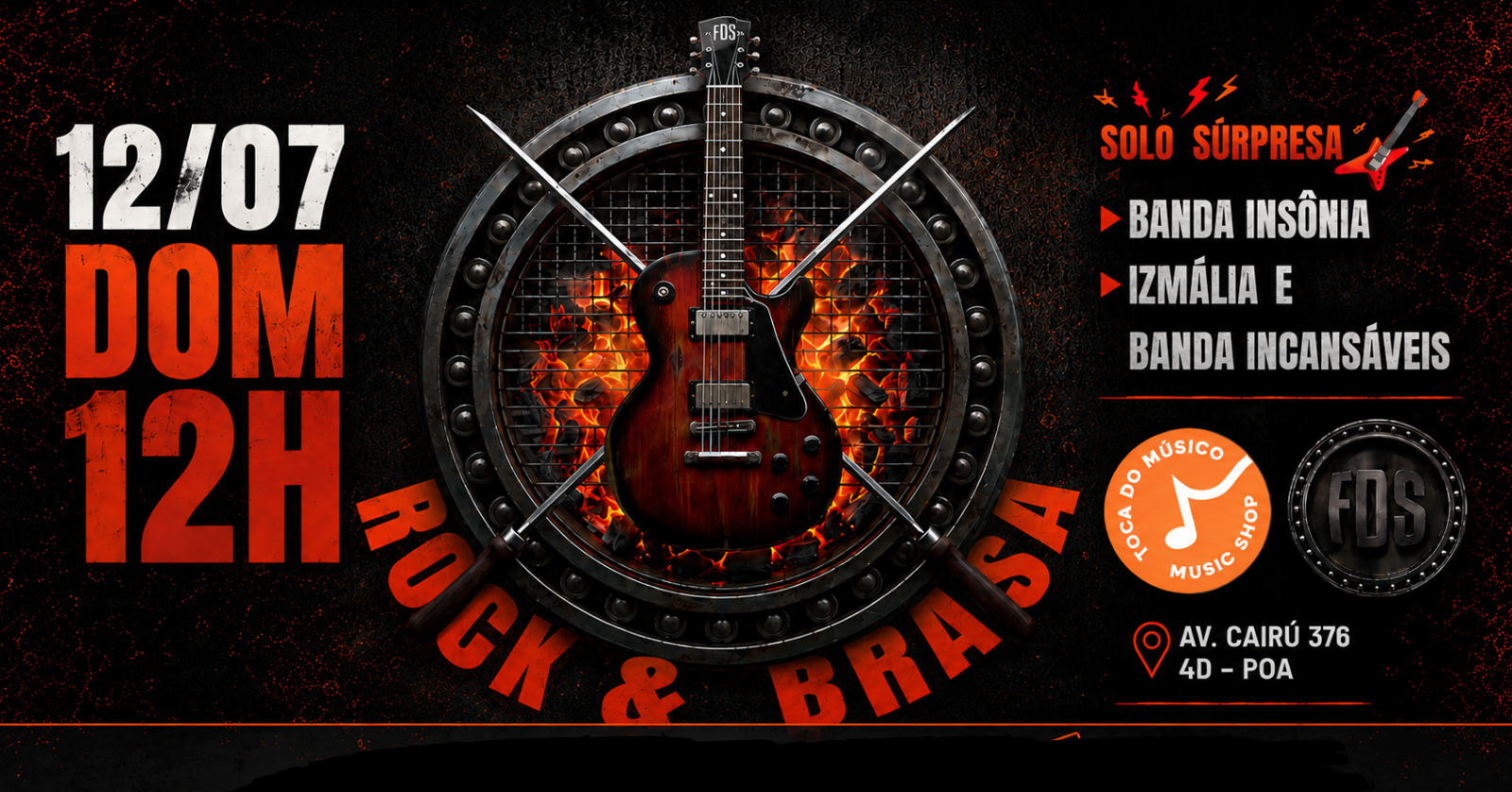 Rock & Brasa - Porto Alegre, RS