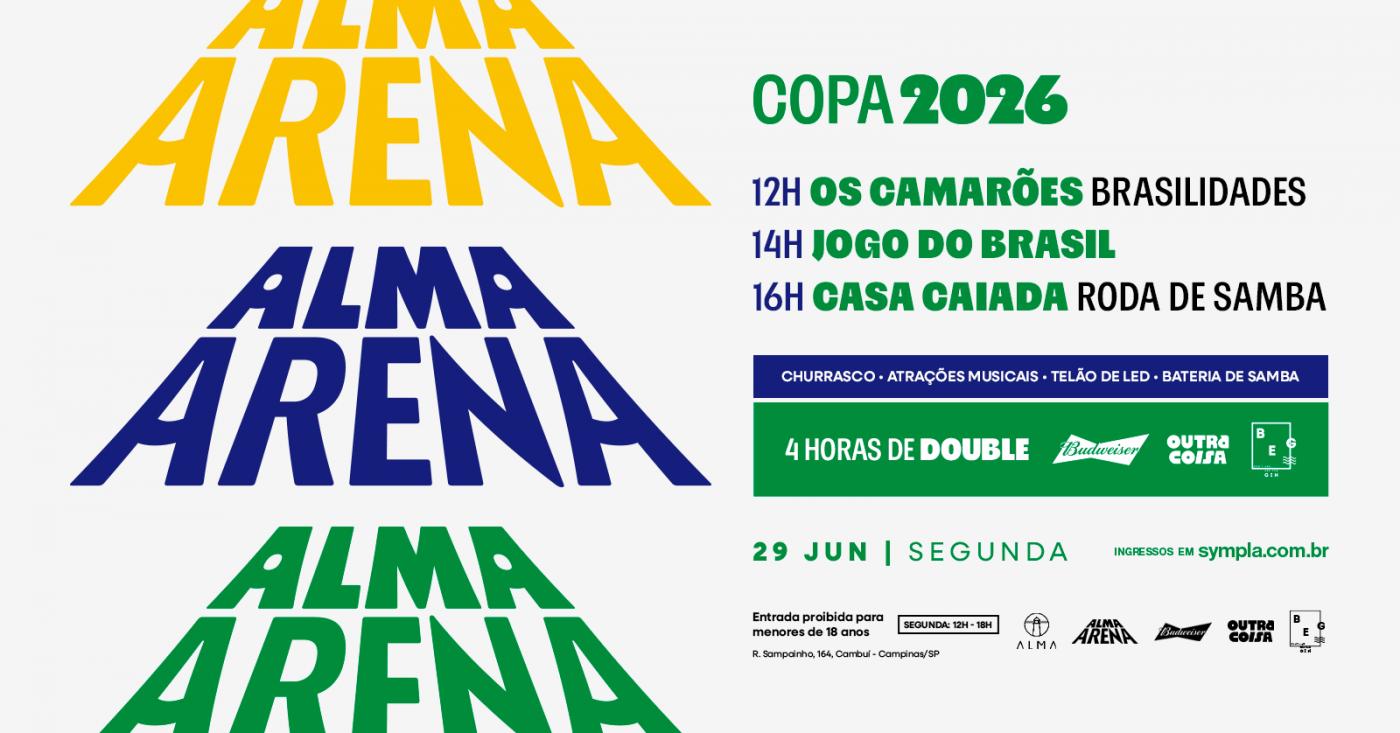 JOGO DO BRASIL NA COPA DO MUNDO NO ALMA CAMPINAS