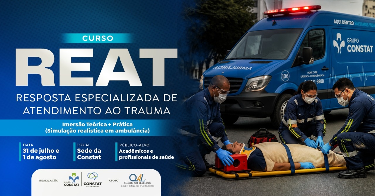 Curso REAT - Resposta Especializada de Atendimento ao Trauma