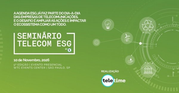 Imagem do evento Telecom ESG 2026 