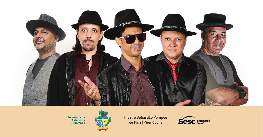 Theatro Sebastião Pompeu - Show: Banda Tripop em Pirenópolis