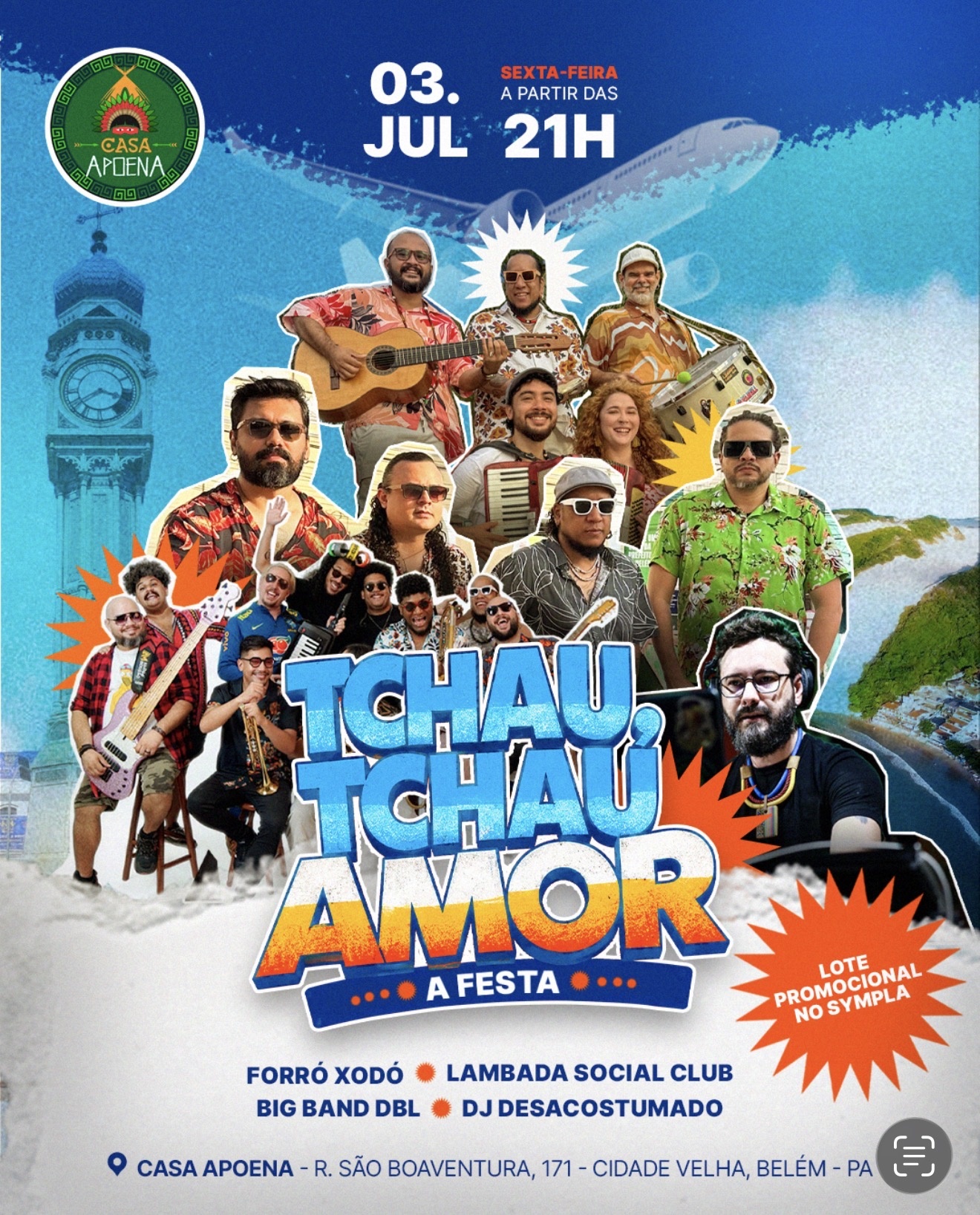 Tchau Tchau Amor - A Festa - Belém, PA