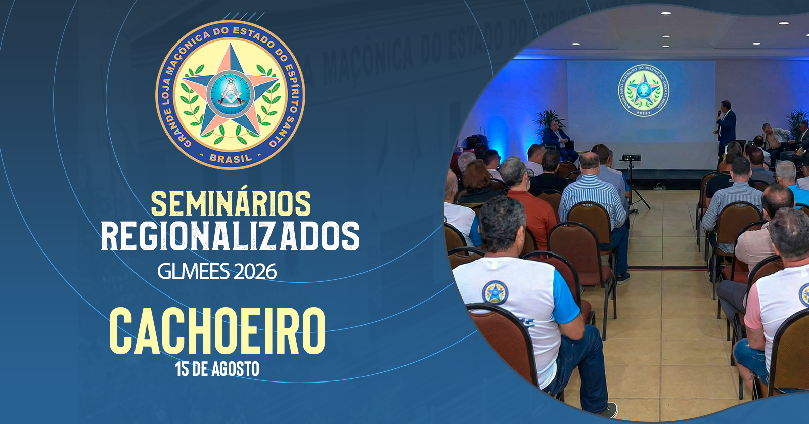 SEMINÁRIOS REGIONALIZADOS G.L.M.E.E.S. 2026 - CACHOEIRO DE ITAPEMIRIM, 15 DE AGOSTO