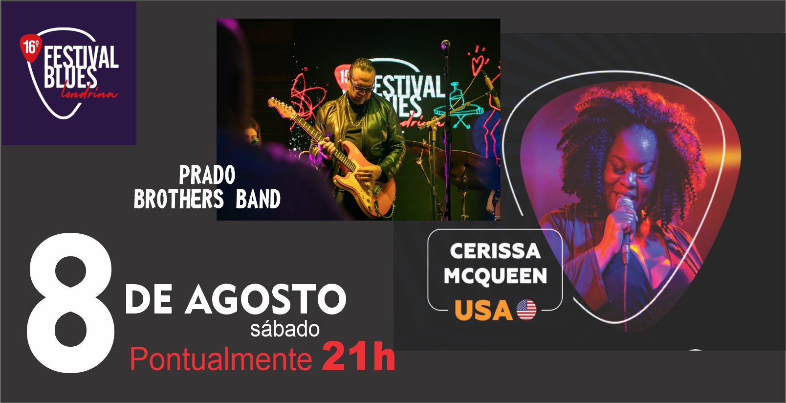 CERISSA MC QUEEN (USA) / IGOR BROTHERS BAND (SP) - 16º FESTIVAL BLUES DE LONDRINA