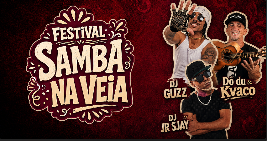 Festival Samba na Veia - Jundiaí, SP