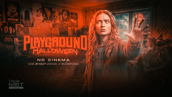 Imagem do evento Playground Halloween no Cinema · Full Open Bar · Estação Net Rio, Botafogo.