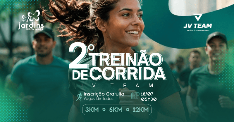 2º TREINÃO DE CORRIDA JV TEAM + JARDINS