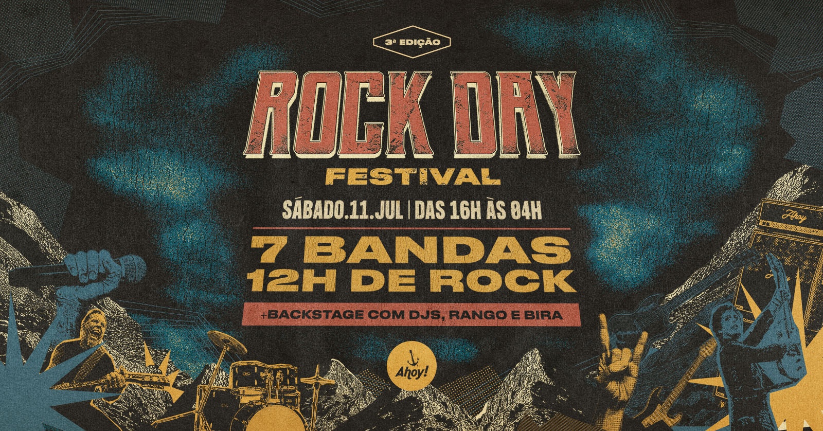 ROCK DAY FESTIVAL no Ahoy! + Backstage - Blumenau, SC