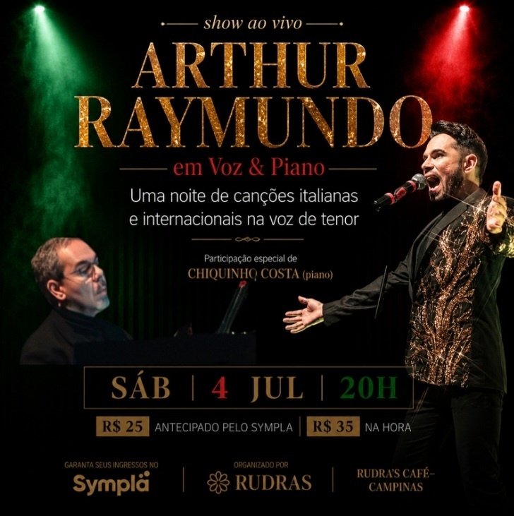 Arthur Raymundo - tenor e piano