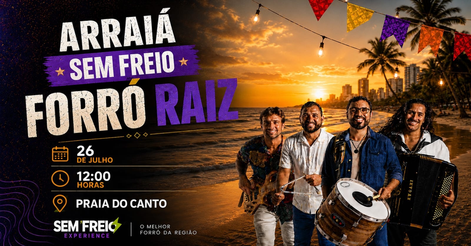 Arraiá Sem Freio | Forró Raiz - Vitória, ES