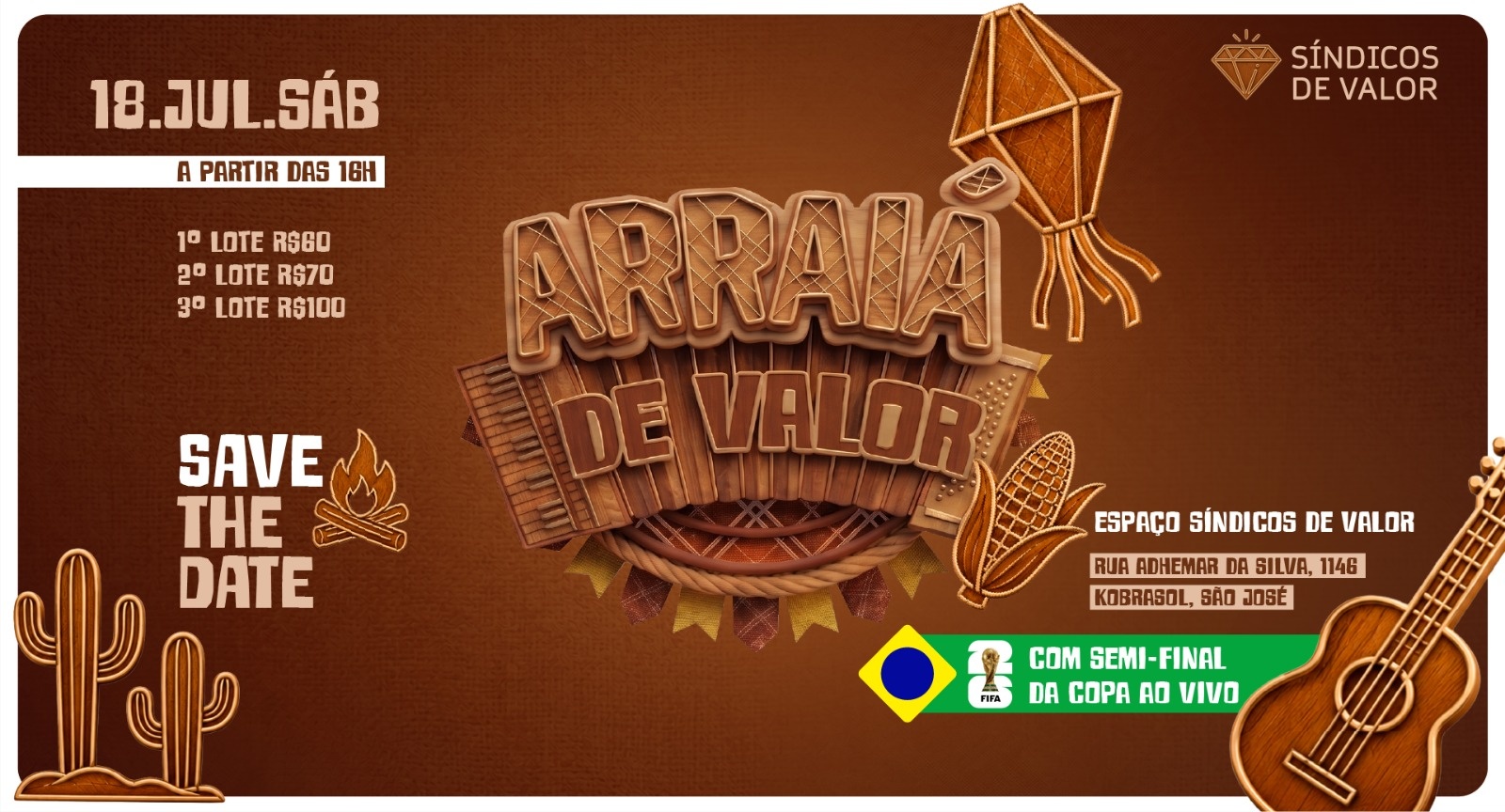IV Edição do ARRAIÁ DE VALOR - Espaço Síndicos de Valor - São José, SC