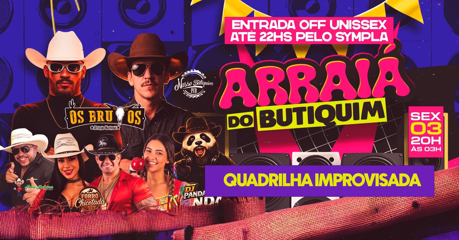 Arraiá do Butiquim - Ribeirão das Neves, MG