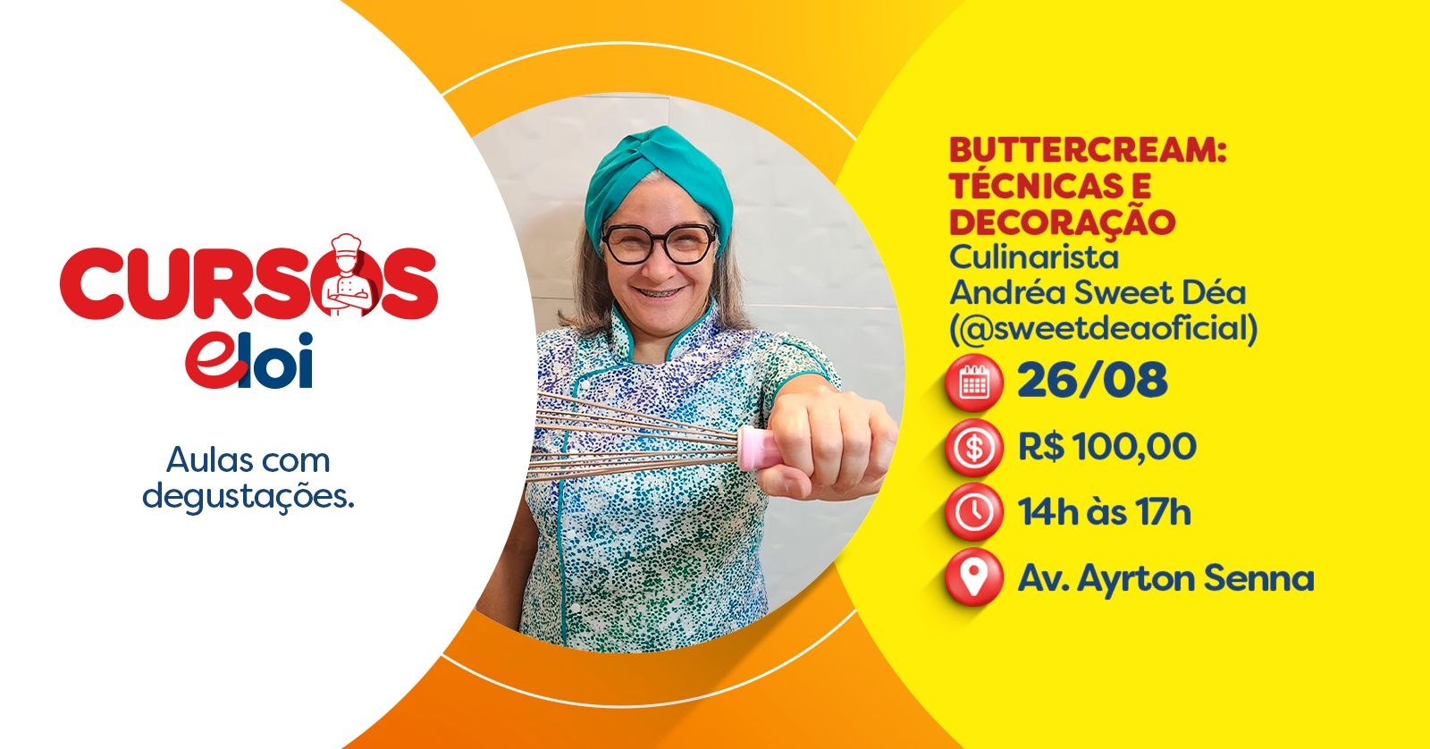 BUTTERCREAM: TÉCNICAS E DECORAÇÃO