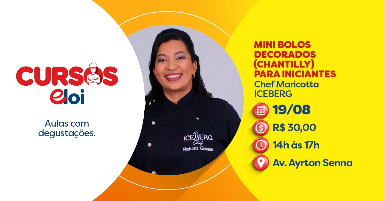 MINI BOLOS DECORADOS (CHANTILLY) PARA INICIANTES
