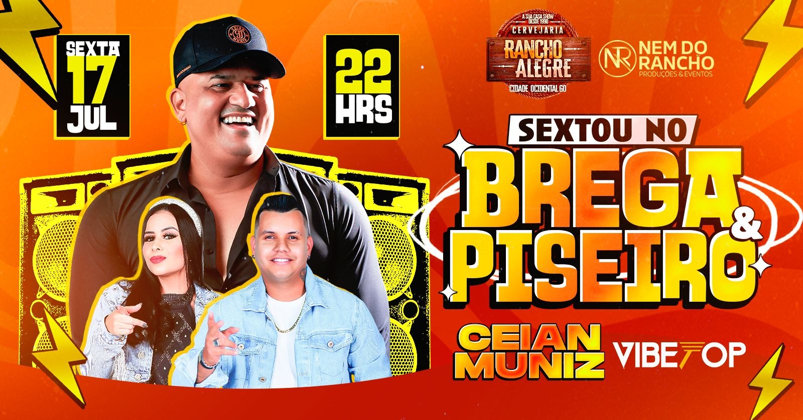 CEIAN MUNIZ NO RANCHO ALEGRE SEXTOU!!!! - Cidade Ocidental, GO