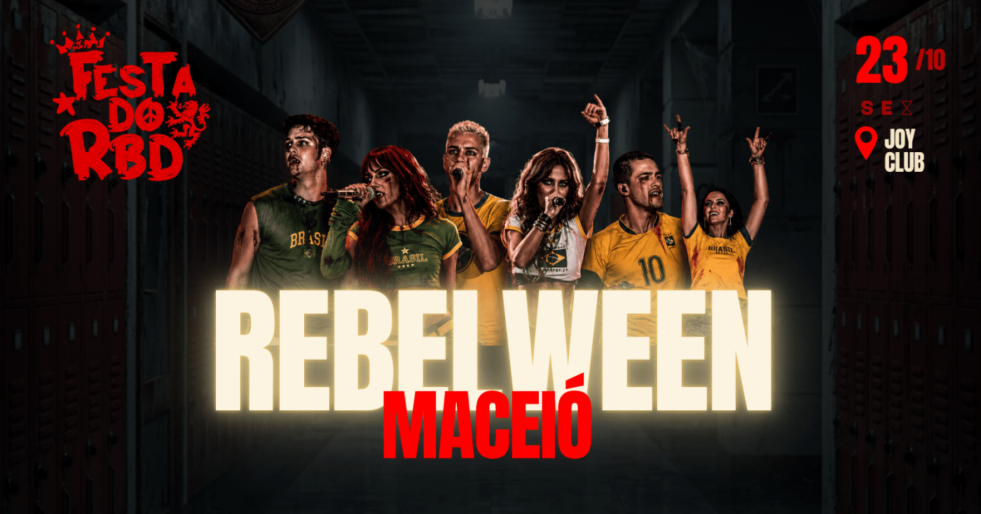 Source image — FESTA DO RBD - EDIÇÃO REBELWEEN - MACEIÓ